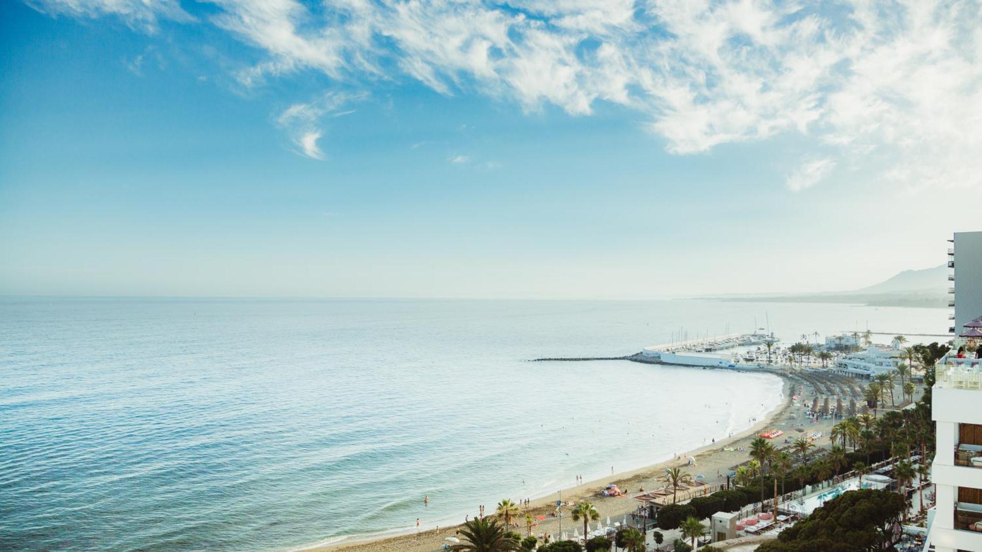 Апартаменты 1ª Linea De Playa Marbell Center Марбелья Экстерьер фото