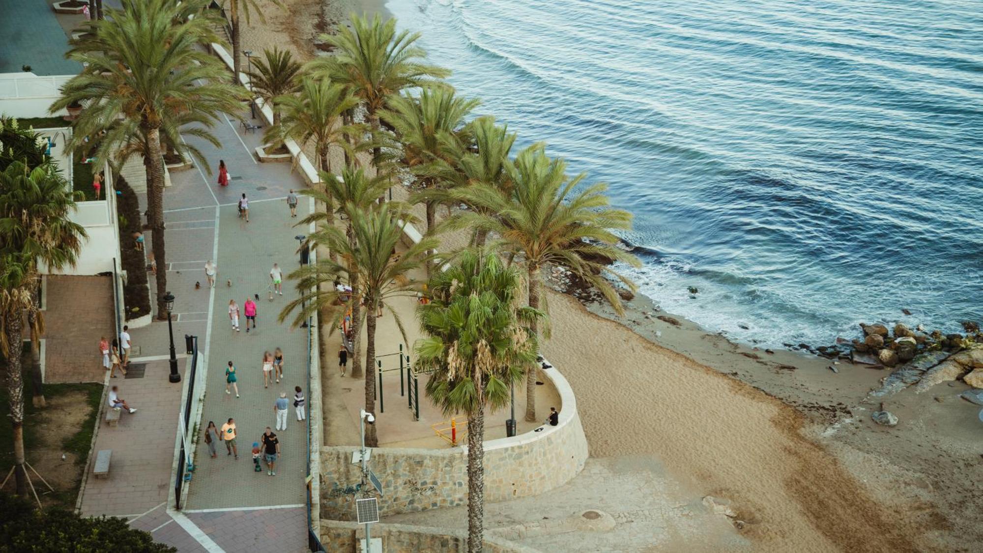 Апартаменты 1ª Linea De Playa Marbell Center Марбелья Экстерьер фото